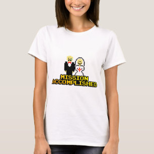 "Mission Accomplished" Marriage (8-bit) T-Shirt