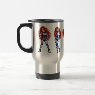 Mission Accomplished - Redhead Robot Girls Mug