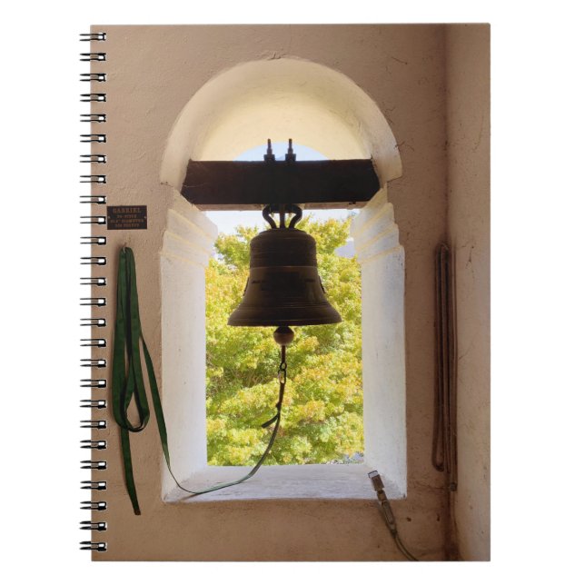 Mission Church Bell Photo Notebook (Front)