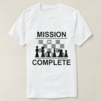 Mission Complete Chess Checkmate Design