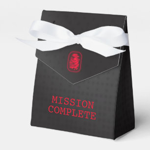 MISSION COMPLETE Spy Party Favour Box