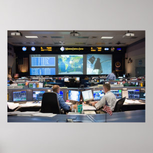 Mission Control Centre Poster
