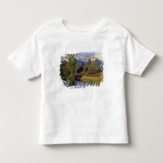 Mission Creek runs through the National Bison Toddler T-Shirt (Front)