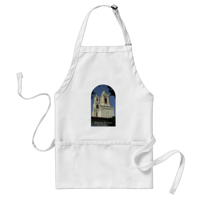 Mission Dolores Standard Apron (Front)