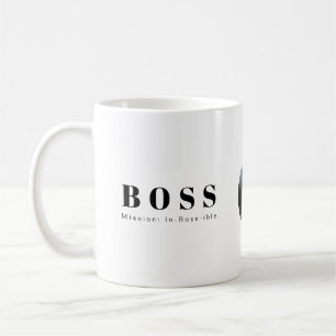 Mission: In-Boss-ible Funny Boss Mug – Humorous