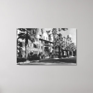 Mission Inn Exterior of Riverside, CA Photograph Canvas Print