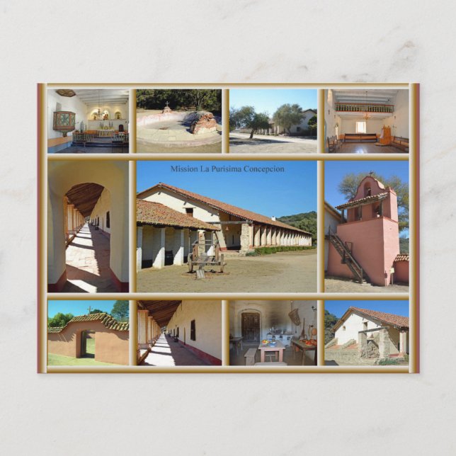 Mission La Purisima Concepcion Postcard (Front)
