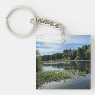 Mission Lake, OR Key Ring