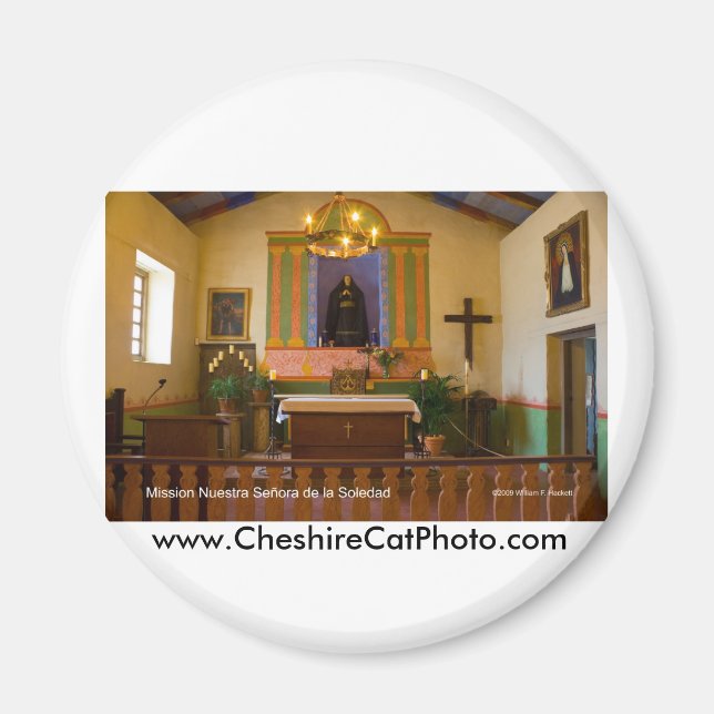 Mission Nuestra Señora de la Soledad Products Magnet (Front)