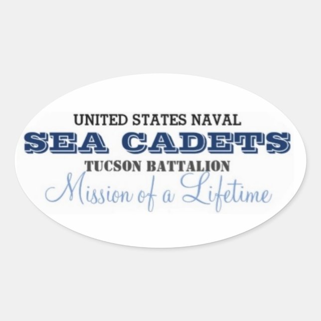 Mission of a Lifetime Oval Sticker (Front)