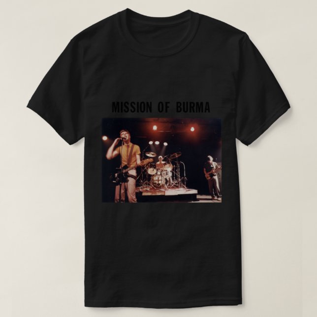 Mission of Burma Band Tee Premium T-Shirt (Design Front)