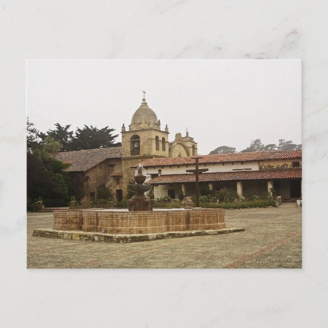 Mission San Carlos Borromeo de Carmelo Postcard (Front)