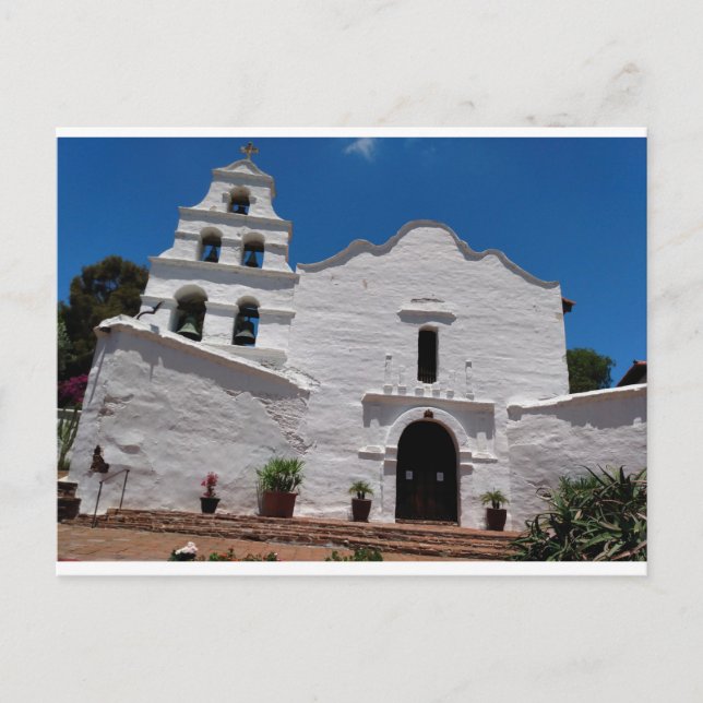 Mission San Diego Postcard (Front)