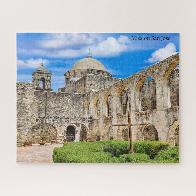 Mission San Jose, San Antonio, Texas Jigsaw Puzzle (Horizontal)