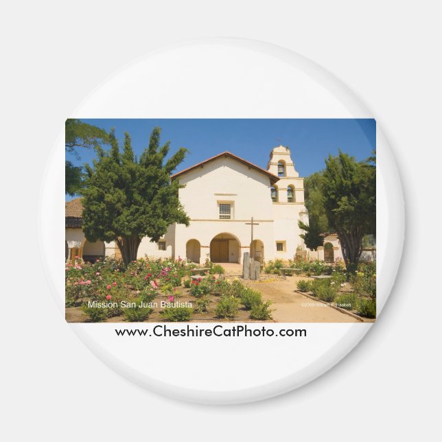 Mission San Juan Bautista California Products Magnet (Front)