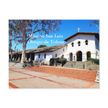 Mission San Luis Obispo de Tolosa Postcard