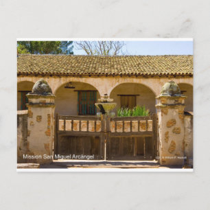 Mission San Miguel Arcángel California Products Postcard