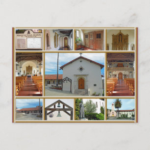 Mission San Rafael Postcard