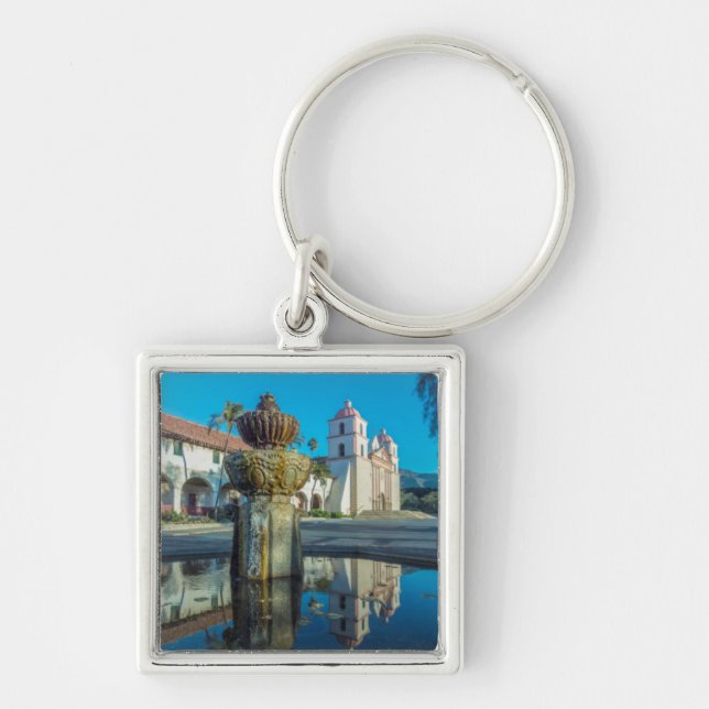 Mission Santa Barbara Key Ring (Front)