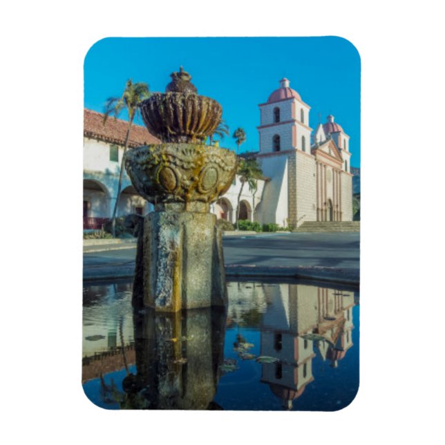 Mission Santa Barbara Magnet (Vertical)