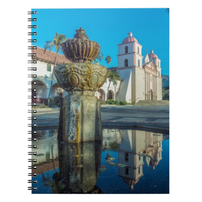Mission Santa Barbara Spiral Notebook (Front)