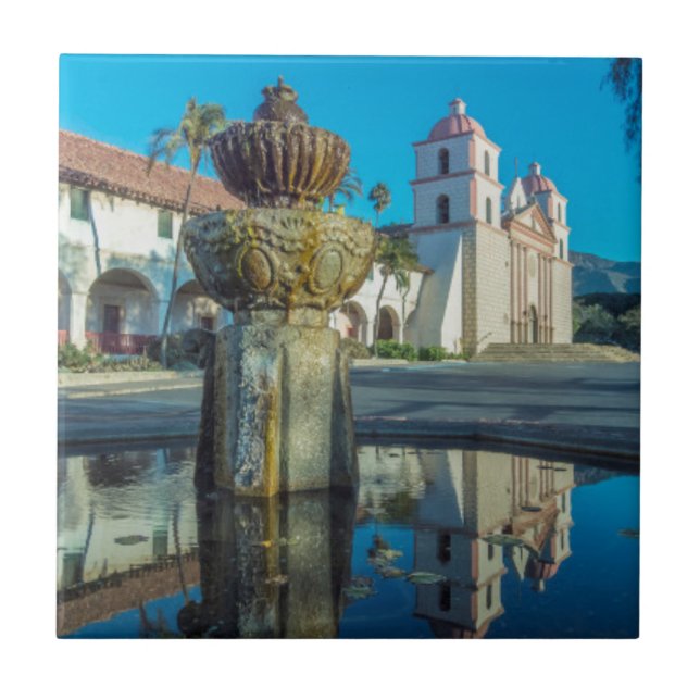 Mission Santa Barbara Tile (Front)