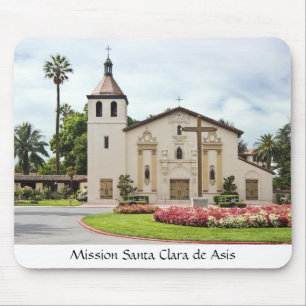 Mission Santa Clara de Asis Mouse Pad