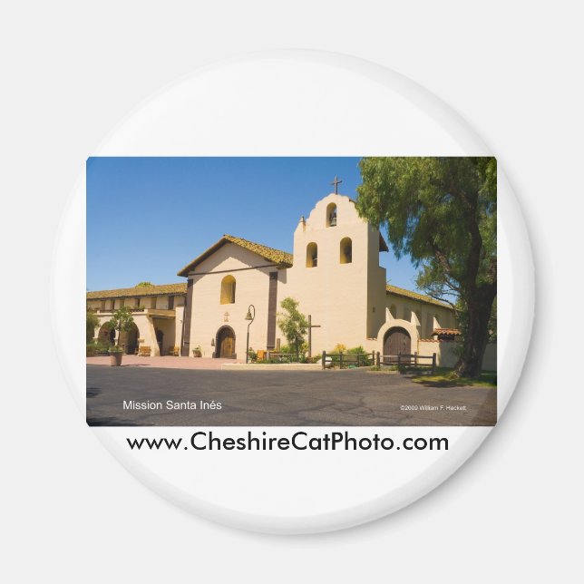 Mission Santa Inés California Products Magnet (Front)