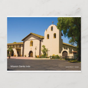 Mission Santa Inés California Products Postcard
