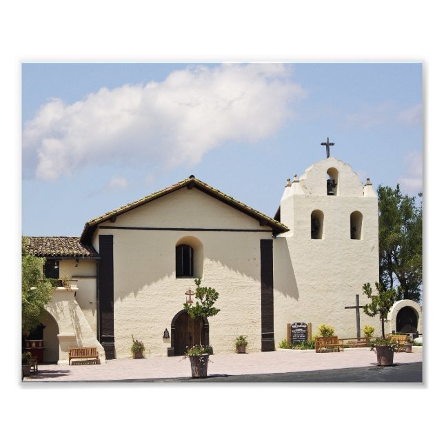 Mission Santa Ines Photo Print (Front)