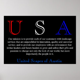 Mission Statement Poster