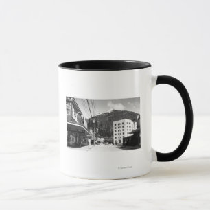 Mission Street in the centre of Ketchikan Mug