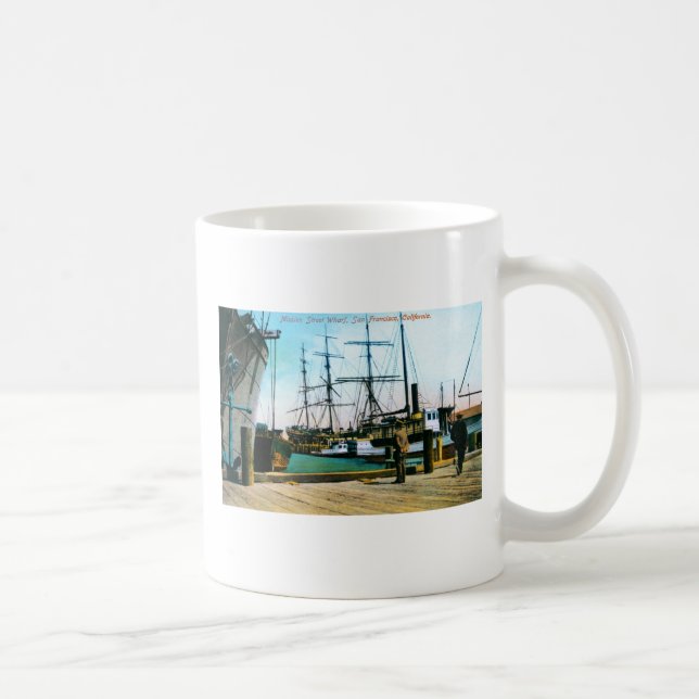 Mission Street Wharf Coffee Mug (Right)