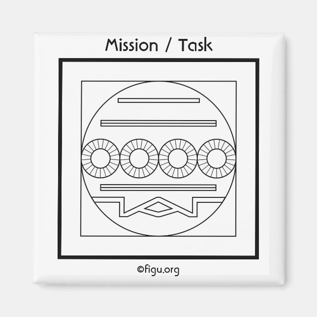 Mission / Task Symbol Magnet (Front)