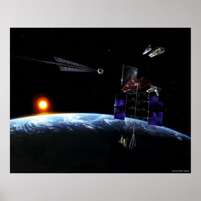 Mission to an Asteroid Poster (Front)