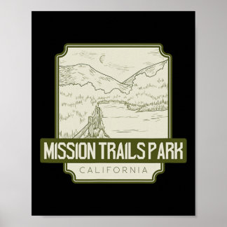 Mission Trails Park – California Poster