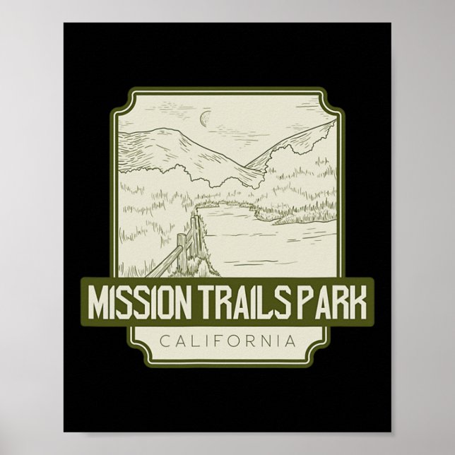 Mission Trails Park – California  Poster (Front)