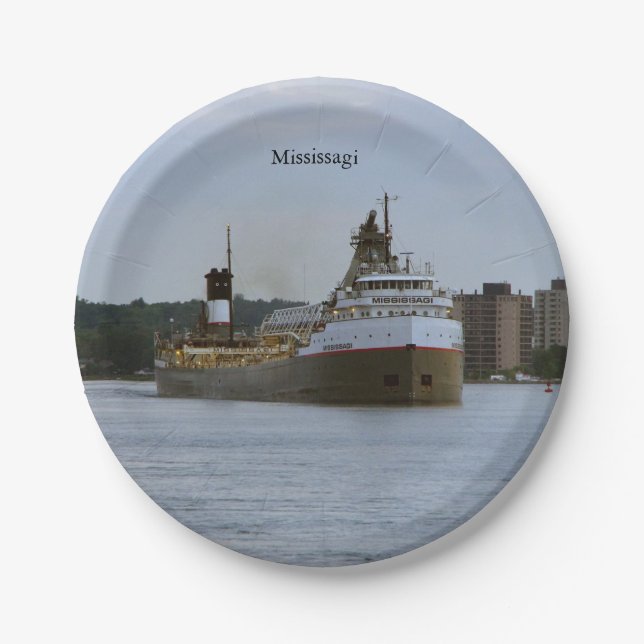 Mississagi paper plate (Front)