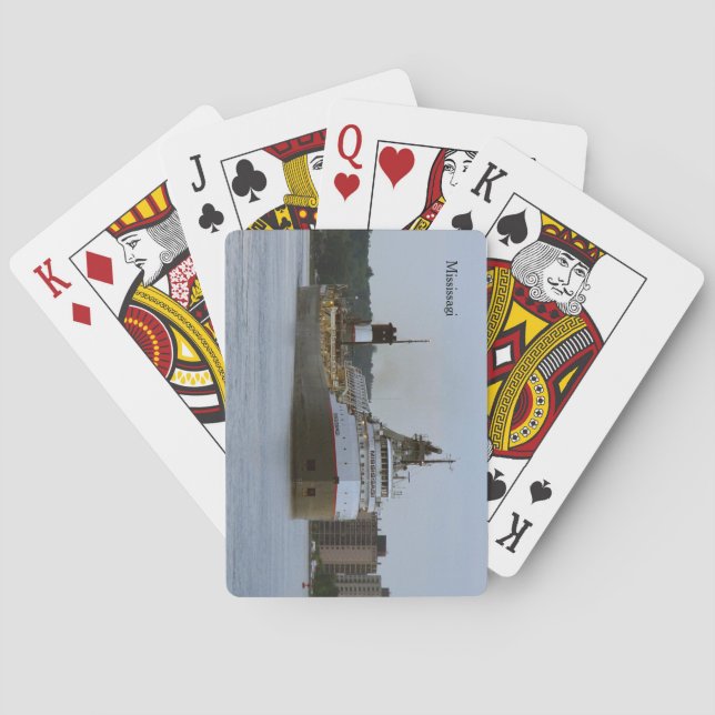 Mississagi playing cards (Back)