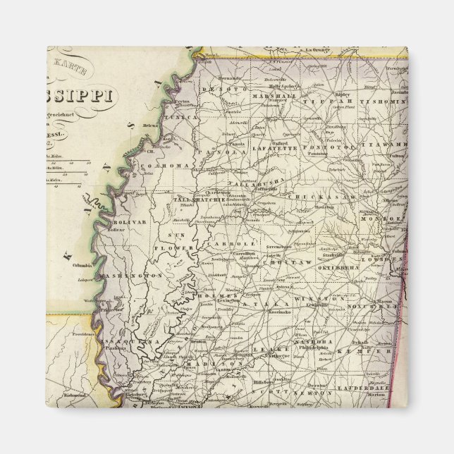 Mississippi 12 magnet (Front)