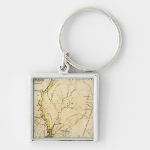 Mississippi 5 key ring