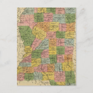 Mississippi 5 postcard