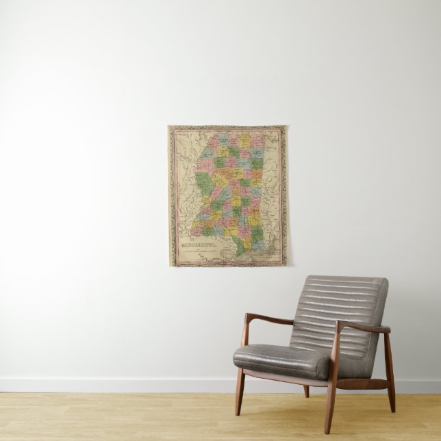 Mississippi 6 2 tapestry (In Situ)