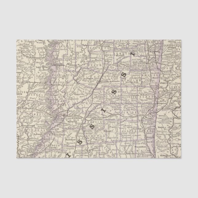Mississippi 9 tissue paper (Front)