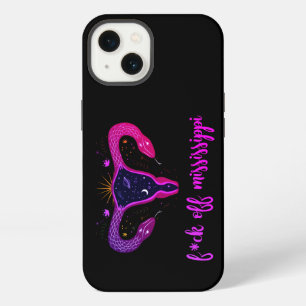 Mississippi Abortion Ban Celestial Uterus Protest iPhone 13 Case