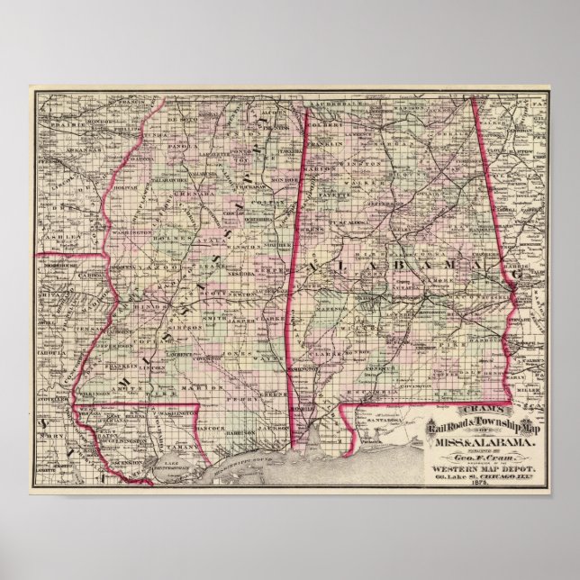 Mississippi and Alabama Poster (Front)