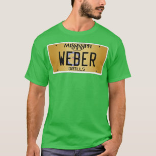 Mississippi custom Weber vanity license plate T-Shirt