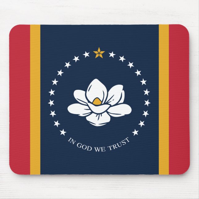 Mississippi Flag 2020 New Mouse Pad (Front)