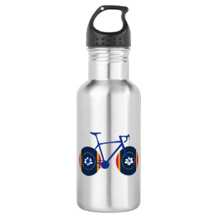 Mississippi Flag Cycling 532 Ml Water Bottle