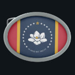 Mississippi Flag - New Magnolia Flag Belt Buckle<br><div class="desc">New Mississippi flag,  also known as Magnolia flag was adopted in 2020. Here you can find awesome Mississippi Flag gift ideas,  New Magnolia flag souvenirs and amazing gift ideas for Mississippi patriot.</div>